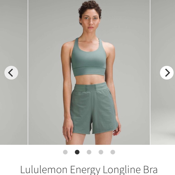 lululemon Energy Longline Bra Size 14 (XXL) - Picture 9 of 10